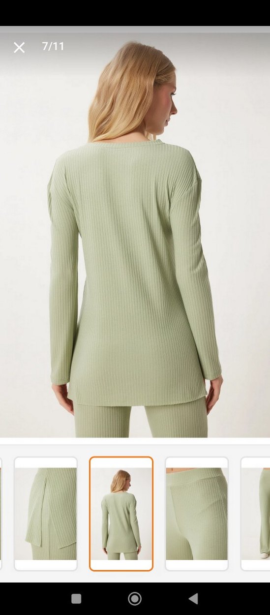 Kadın Pastel Yeşil takım - Görsel 4