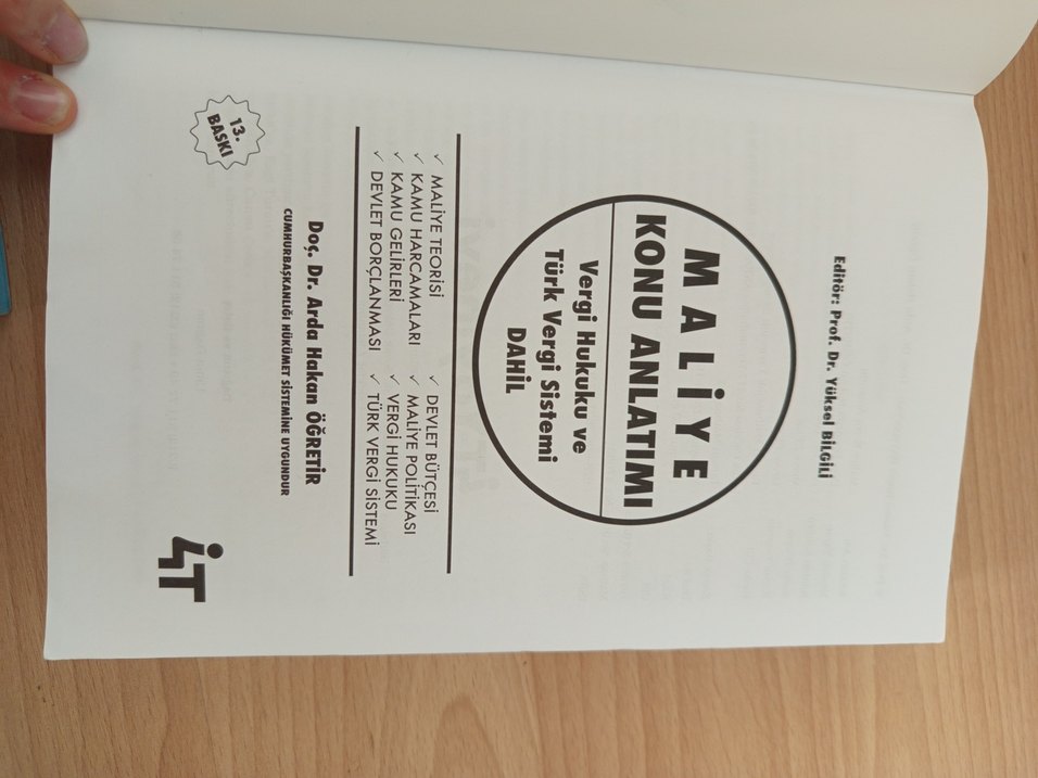 Maliye Konu Anlatımı Kitabı 4T KPSS A GRUBU - Görsel 2