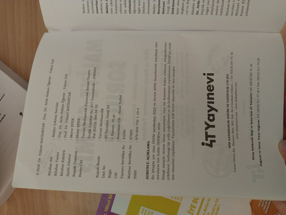 Maliye Çıkmış Sorular Kitabı 4T KPSS A GRUBU - Görsel 3