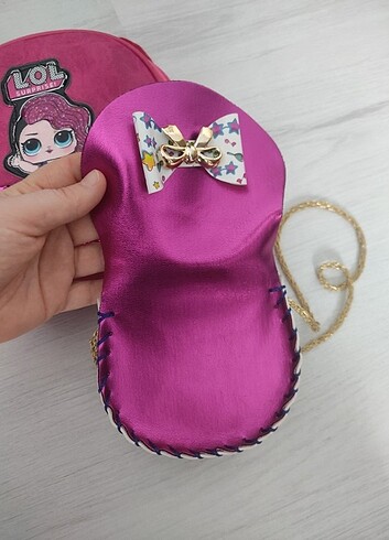 Beden pembe Renk Kız cantasi