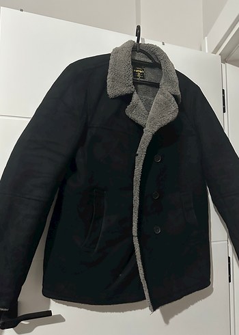 Gri Erkek Midi Boy Düğmeli Street Wear Ceket - Görsel 3