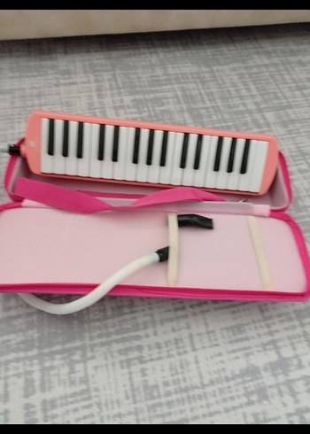 Pastel Pembe Melodika ve Taşıma Kutusu - Görsel 2