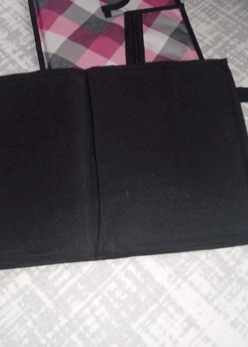 Pembe ve Gri Desenli özpack kitap defter düzenleyici - Görsel 5