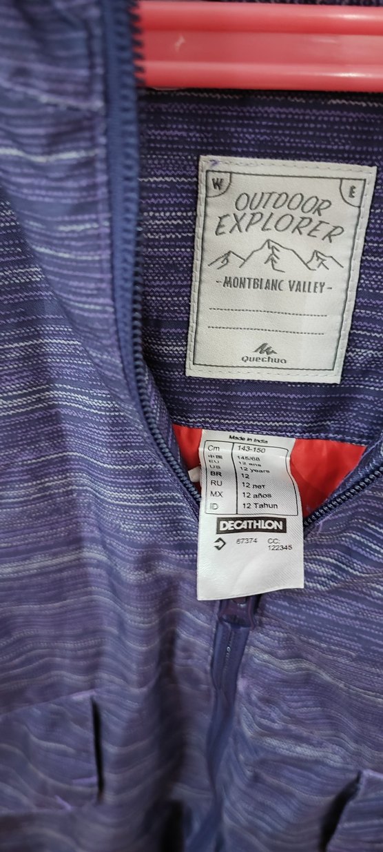 Decathlon kız kar montu - Görsel 4