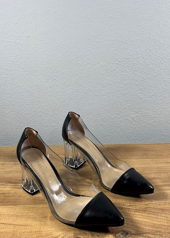 Kalın Topuklu Kadın Ayakkabı - Görsel 5