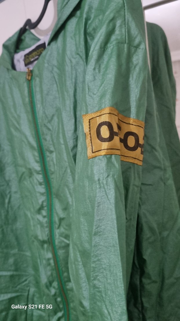 Yeşil Midi Uzunlukta  Kadın Yağmurluk - Görsel 4