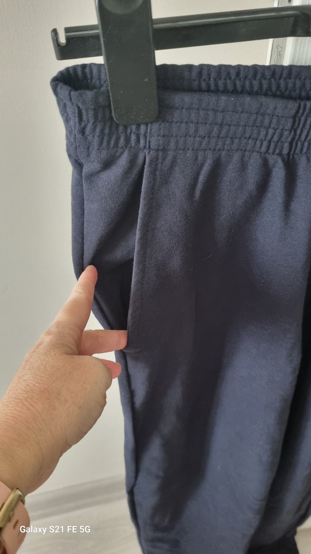 Erkek Lacivert Bol Kesim Kemerli pijama - Görsel 2