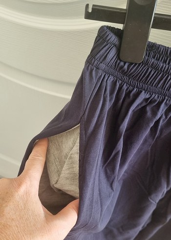 Erkek Lacivert Midi Şort - Görsel 3