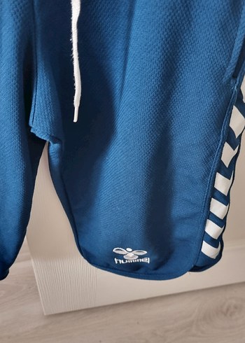 Erkek Mavi Kısa Spor Şort - Görsel 2