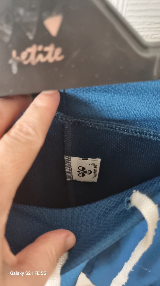 Erkek Mavi Kısa Spor Şort - Görsel 3