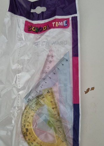 Renkli Okul Geometri Seti - Görsel 2