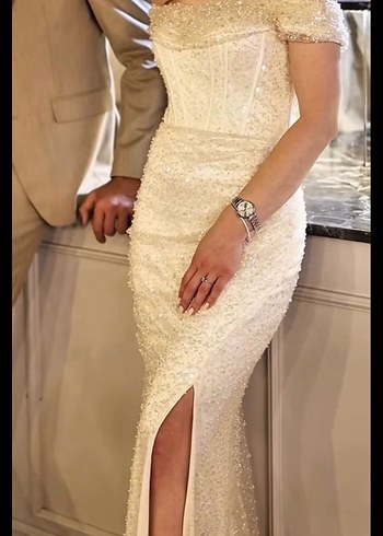 Nişan elbisesi - Görsel 4