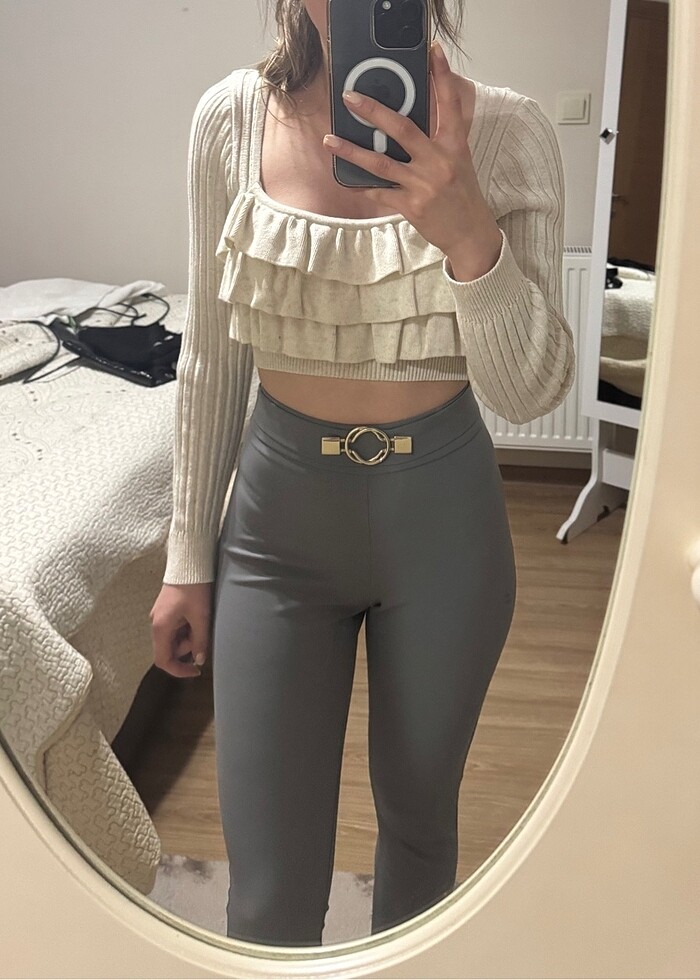 Crop bluz - Görsel 2