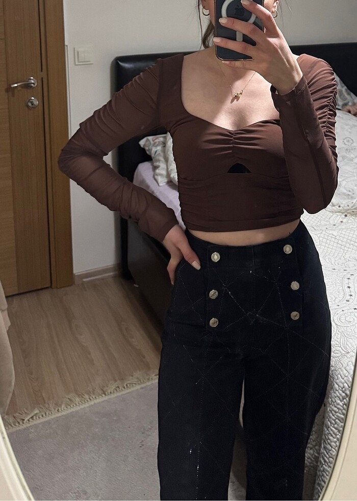 Tül buluz - Görsel 4