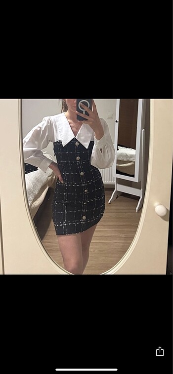 xs Beden Gömlek elbise