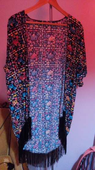 fil desenli kimono