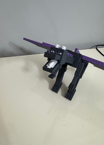  Beden Renk Mor Ejderha Aksiyon Figürü ENDER DRAGON