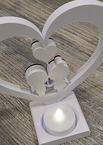 Sevgili Temalı Tealight - Görsel 2