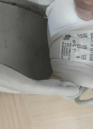 37 Beden beyaz Renk Nike bayan Spor ayakkabı