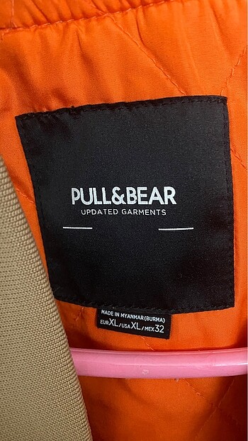 xl Beden turuncu Renk Pull&Bear Mont