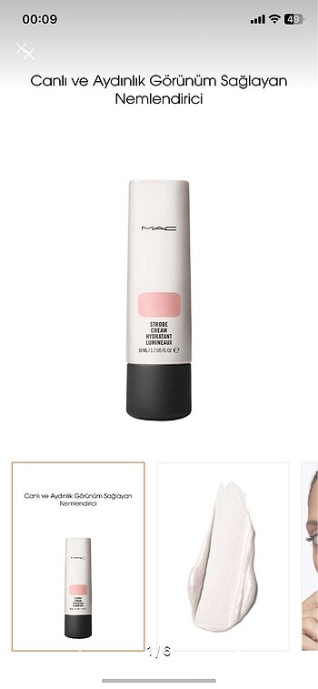 mac strobe cream