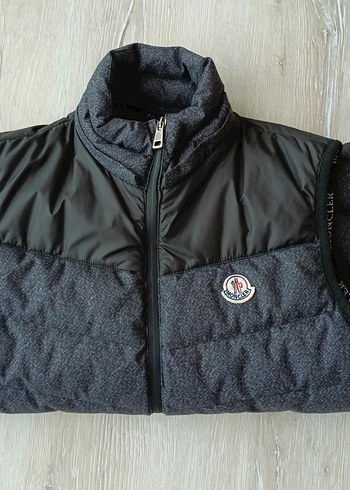 Gri Erkek Kapitone Yelek Fermuarlı - Görsel 6