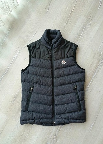 Gri Erkek Kapitone Yelek Fermuarlı - Görsel 2