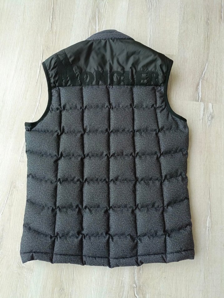 Gri Erkek Kapitone Yelek Fermuarlı - Görsel 5