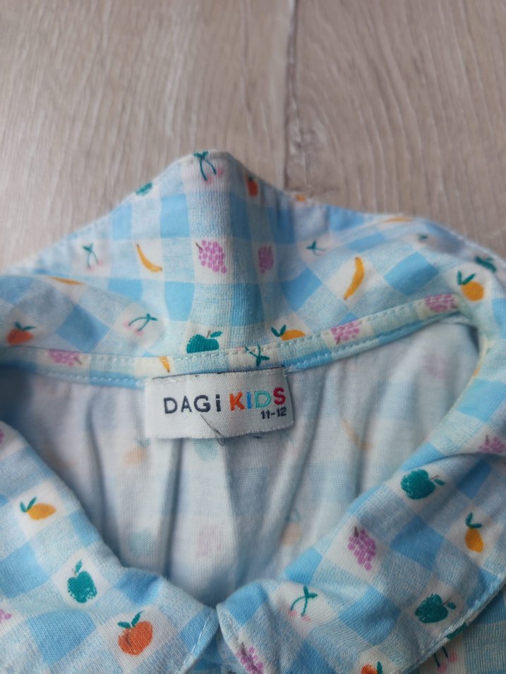 KIZ ÇOCUK PİJAMA TAKIMI - Görsel 4