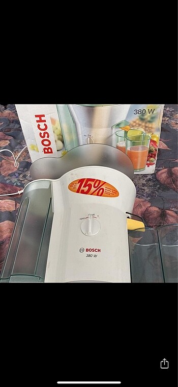 Bosch meyve sıkacağı