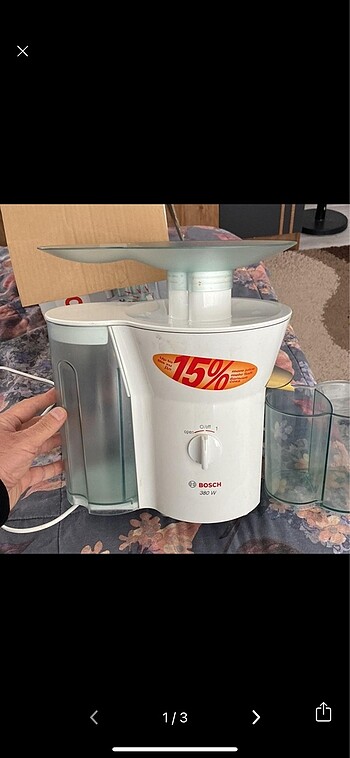 Bosch meyve sıkacağı - Görsel 3