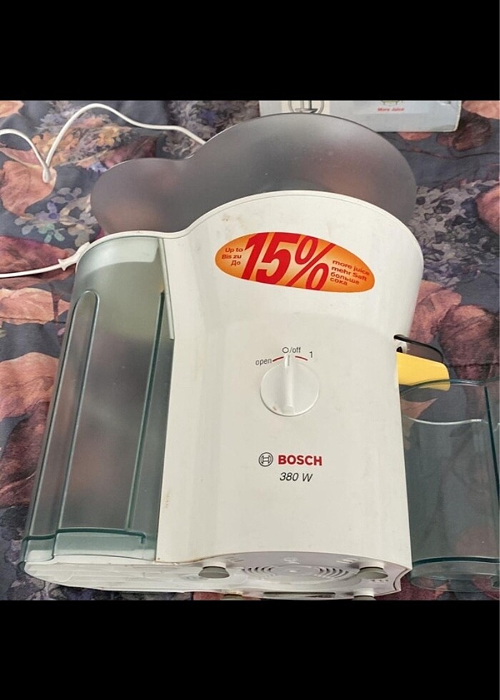 Bosch meyve sıkacağı - Görsel 2