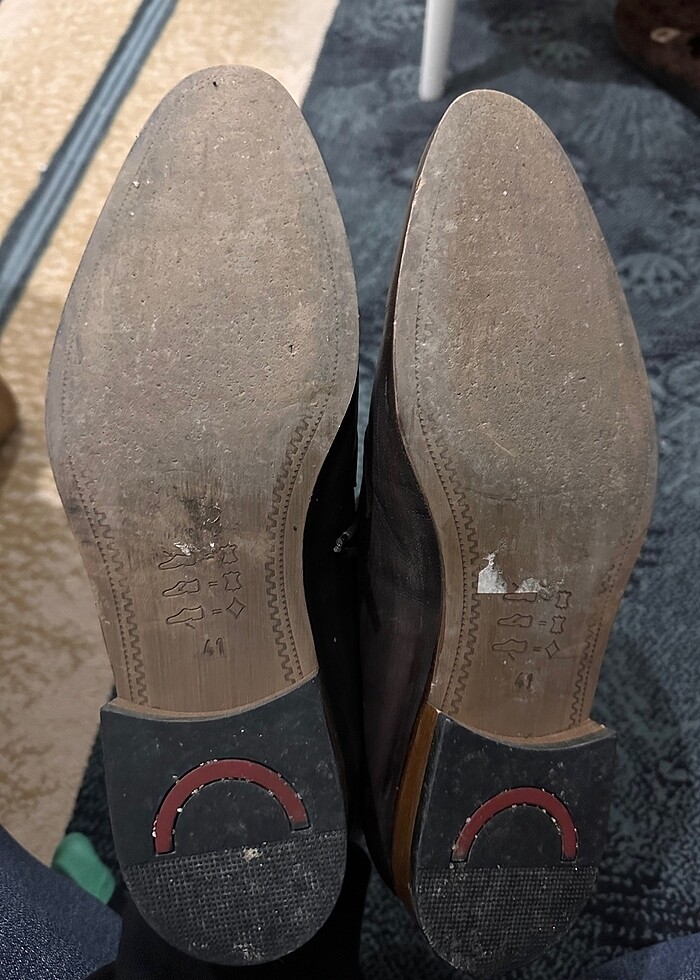 41 numara deri kundura - Görsel 4