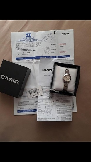 casio saat son fiyattir sifir gibidir kutusu ile gonderilecekdir