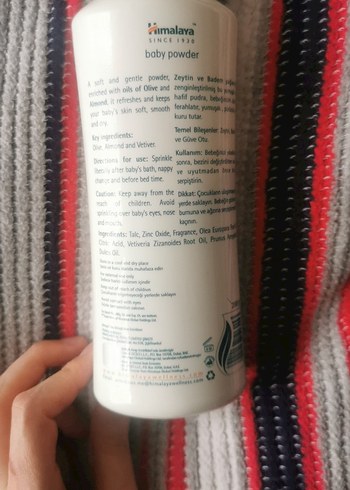 Himalaya Bebek Pudrası 100g - Görsel 2