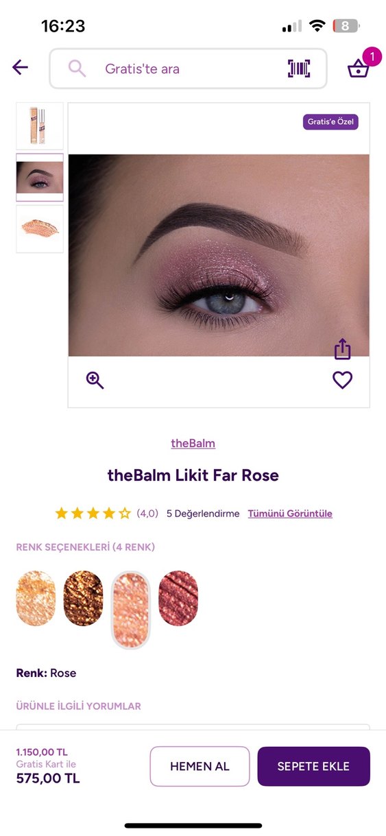 The Balm Işıltılı Likit Far Rose - Görsel 5