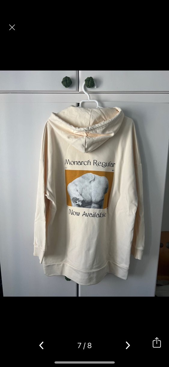 Nocturne Sırt Baskılı Sweatshirt - Görsel 5