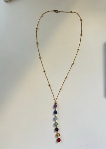 7 çakra doğal taş kolye - Görsel 3