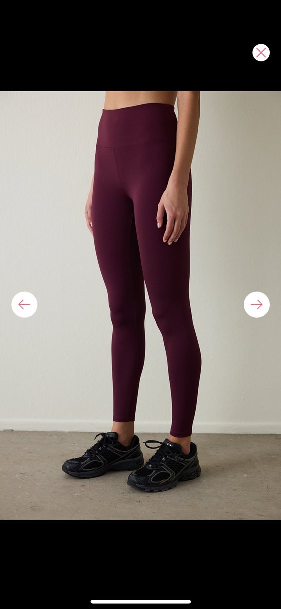Penti Bordo Spor Kadın Tayt - Görsel 2