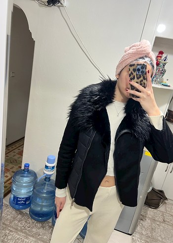 Polo Garage Kaz Tüyü Mont - Görsel 2