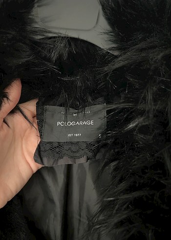 Polo Garage Kaz Tüyü Mont - Görsel 7
