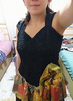 Nostaljik Gece Elbisesi/Abiye - Görsel 5