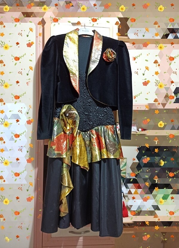 Nostaljik Gece Elbisesi/Abiye - Görsel 4