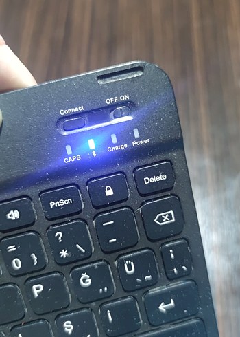 Alcatel OneTouch Siyah Kablosuz Klavye - Görsel 8