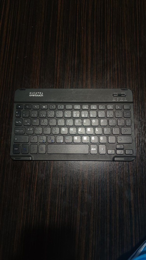 Alcatel OneTouch Siyah Kablosuz Klavye - Görsel 2