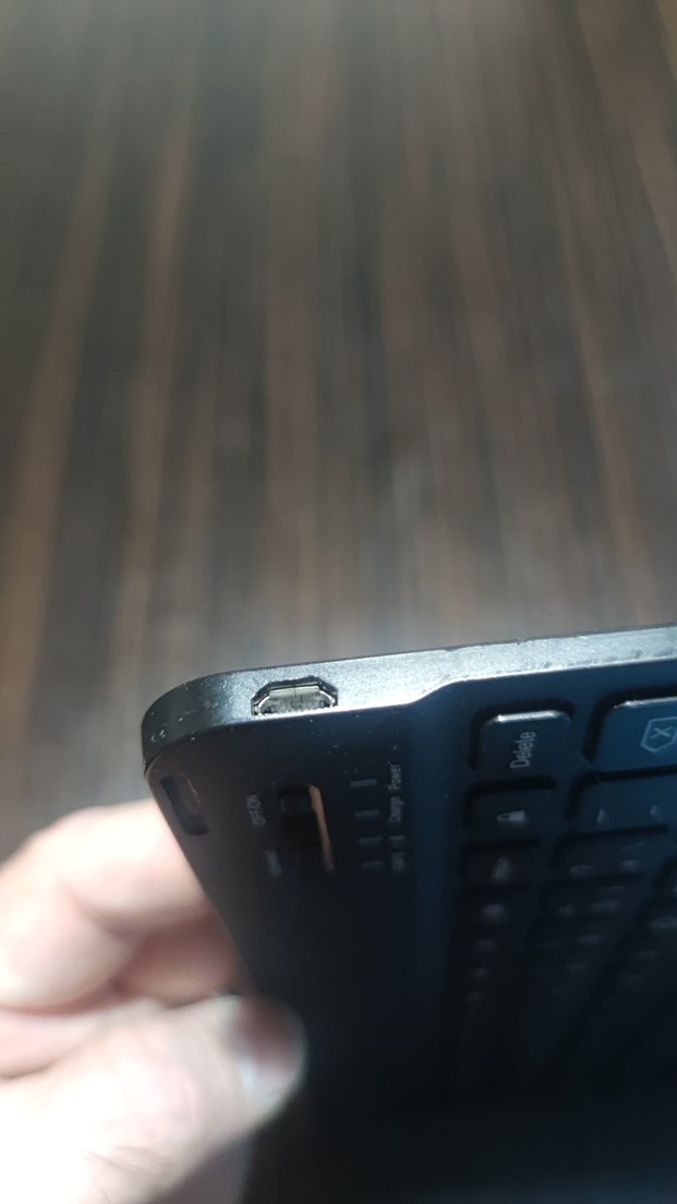 Alcatel OneTouch Siyah Kablosuz Klavye - Görsel 4