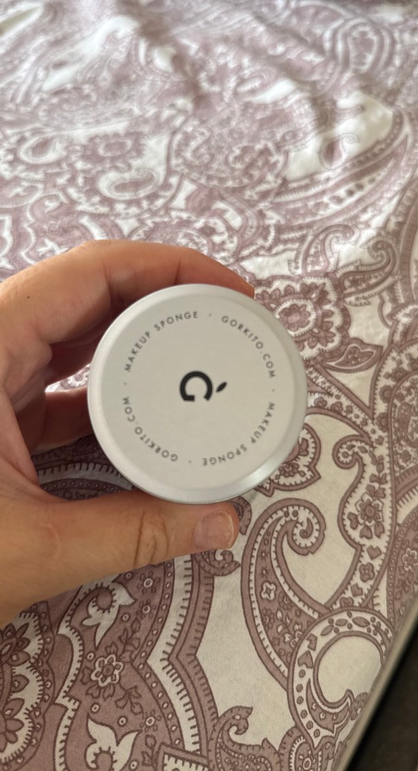 Görkito Makyaj Süngeri Bej Gri - Görsel 2