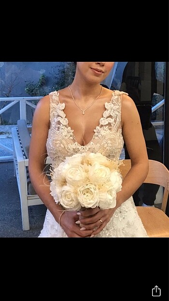 Şakayık gelin buketi