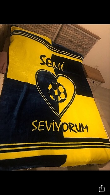 Tek Kişilik Fenerbahçe Battaniye