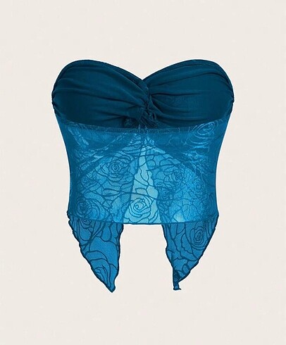 Sheinside shein mavi crop